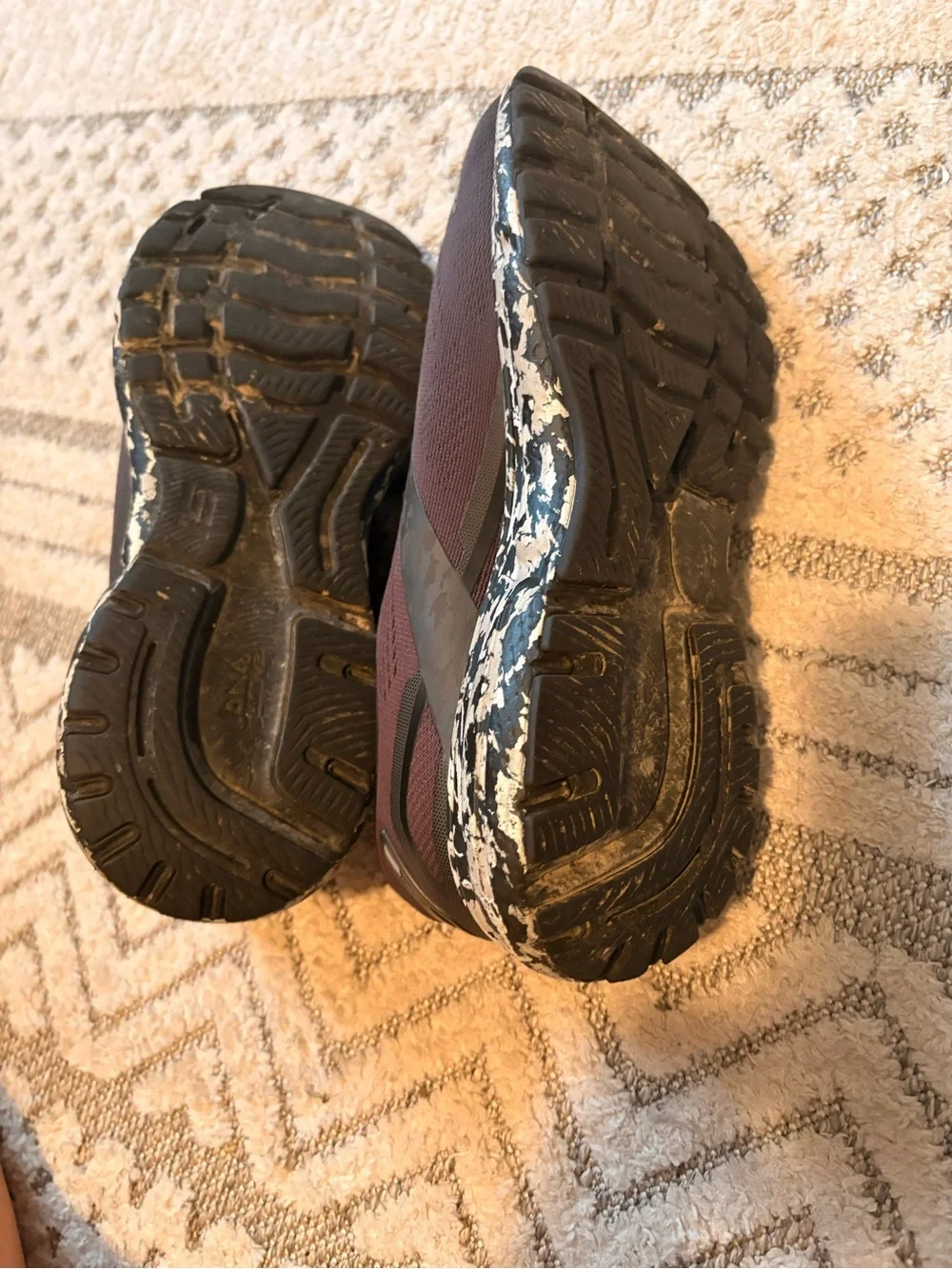Brooks Ghost 15 Ebony Black Grey Camo Men's Size 10 Running Sports Shoes